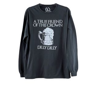 “A True Friend Of The Crown Dilly,Dilly” Men’s T-shirt by Teepublic Size…